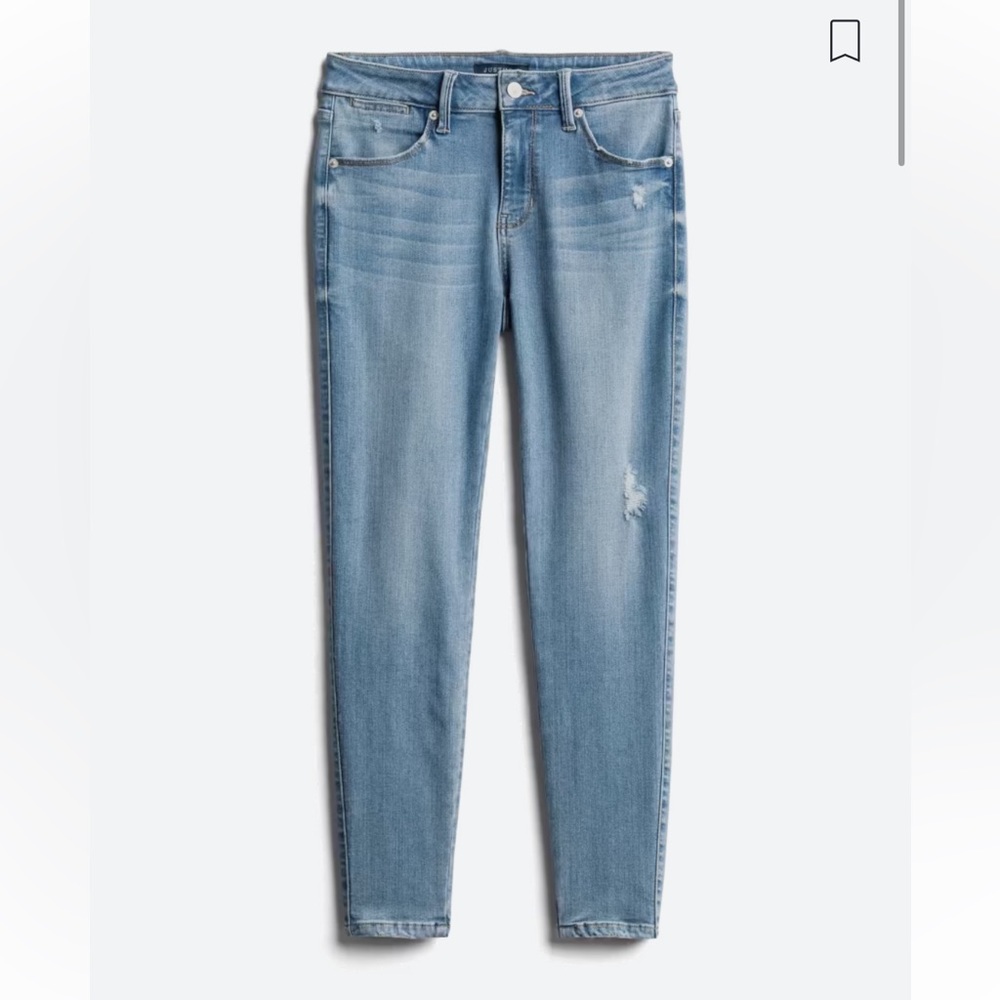 Never been worn size 12 indigo color jeans. Inseam 27”.